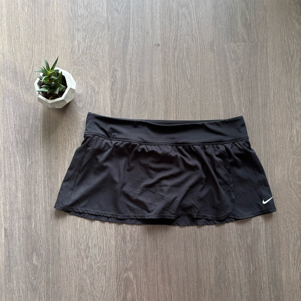 NIKE Black Swim Mini Skirt